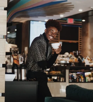 happy property manager